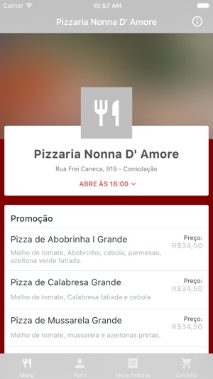 Pizzaria Nonna Damore Delivery(圖1)-速報App