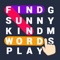 One of the world's largest/biggest word search puzzle games