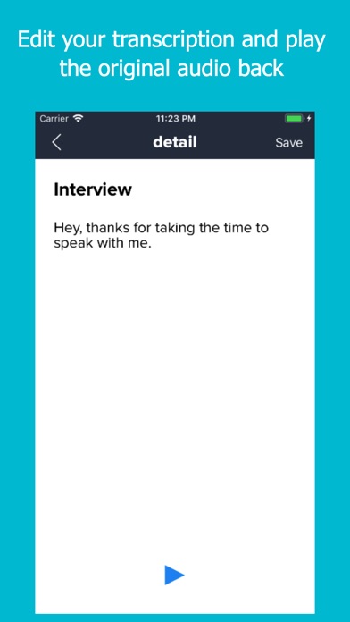 Transcribe - Interview Helper screenshot 2