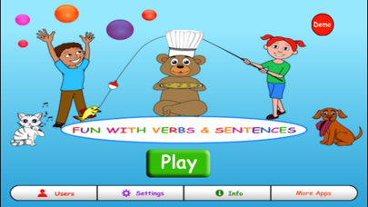 Fun with Verbs & Sentences Screenshot 1
