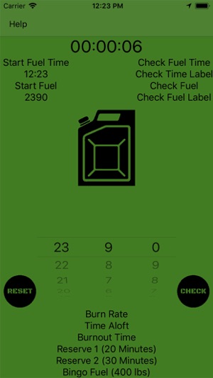 Mil Fuel Check