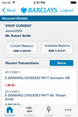 Barclays Zambia screenshot 4