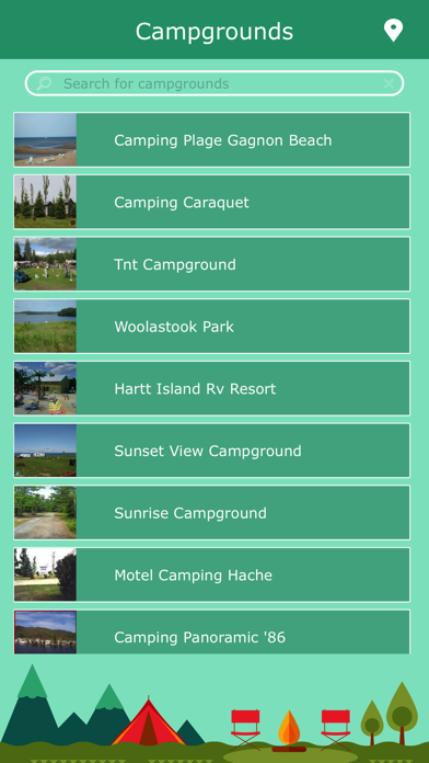 New Brunswick Camping screenshot 2