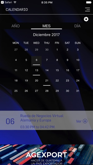 Calendario de Eventos AGEXPORT(圖2)-速報App