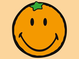 Pack of 32 Smiley Orange stickers from SmileyWorld