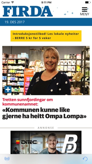 Firda nyheter(圖1)-速報App