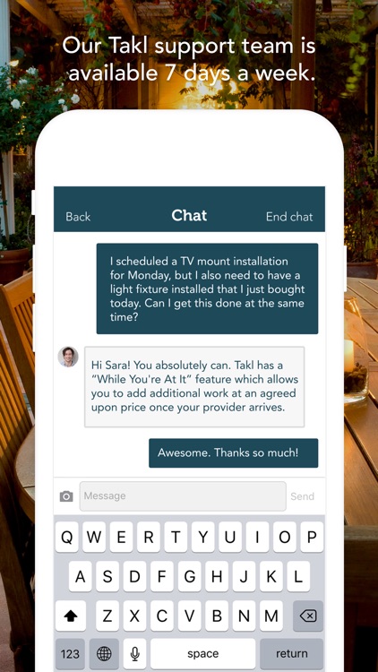 Takl - On demand home services screenshot-3