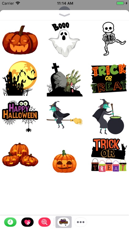 Stickers Halloween Animated