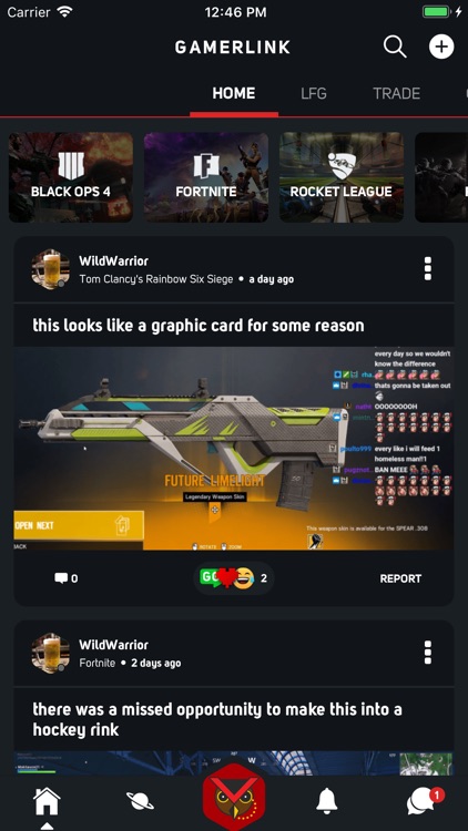 GamerLink - LFG & Clan Chat! screenshot-0