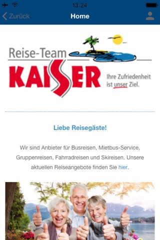 Reise-Team Kaiser screenshot 2