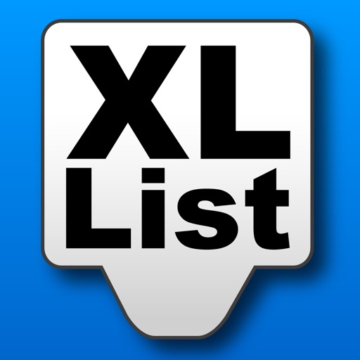 XL List - iOS App