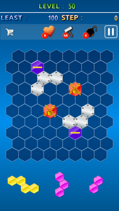 Hexagon Gem Crushのおすすめ画像1