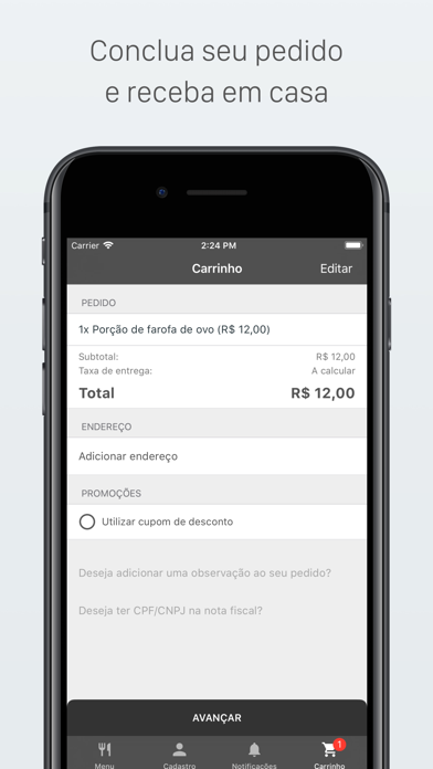 How to cancel & delete Conexão Arte Delivery from iphone & ipad 1