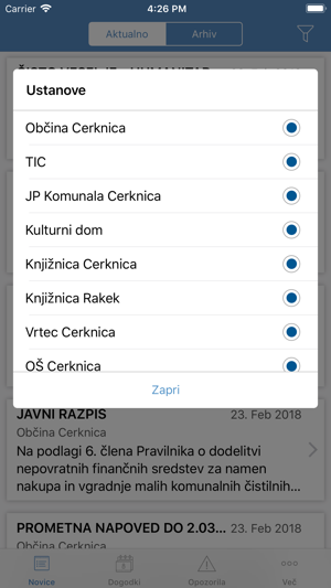 Občina Cerknica(圖2)-速報App