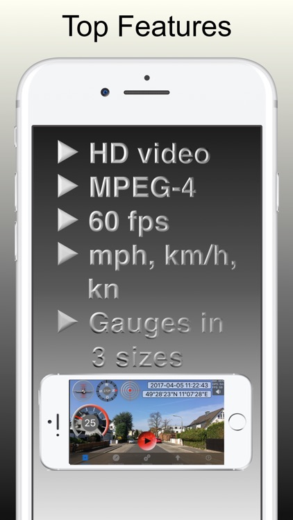 Action Cam - show speed, GPS