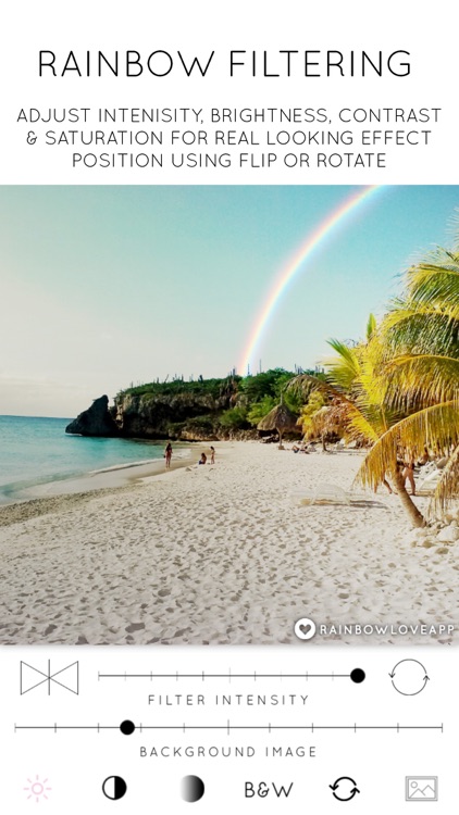Rainbow Love: Rainbow Photo Filters