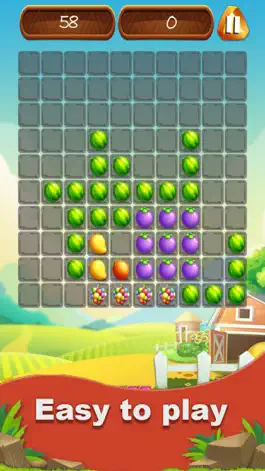 Game screenshot Fruit Block Fit Logic! mod apk