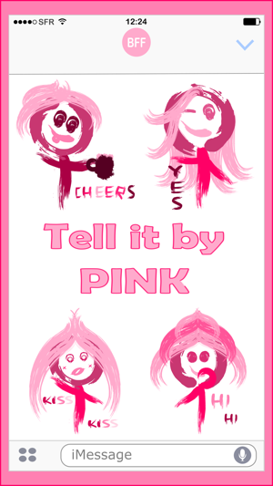 Paint It Pink - Stickers pack(圖2)-速報App