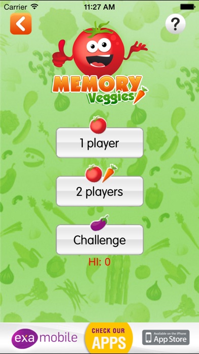 Kids Brain Games - Vegetables 2.1 IOS -