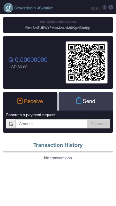 JSWallet screenshot 3