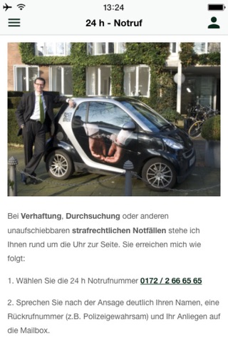 Stephan Kreuels Rechtsanwalt screenshot 3