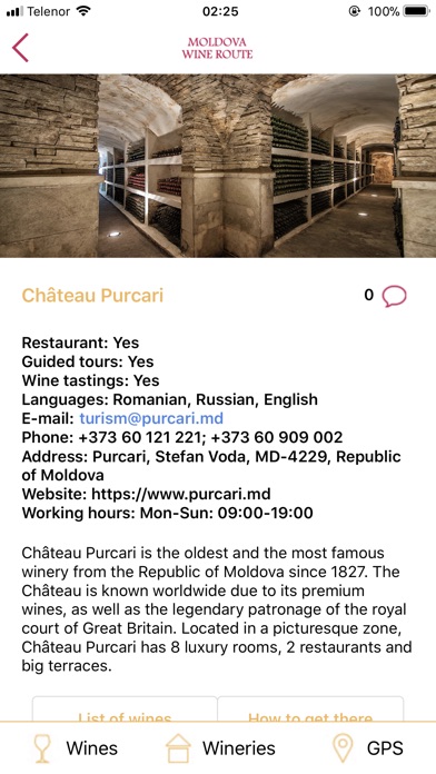 Moldova Wine Route screenshot 4