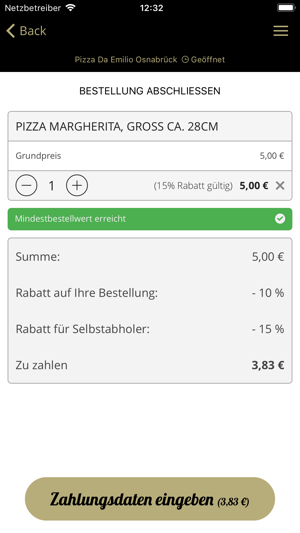 Pizza Da Emilio Osnabrück(圖2)-速報App