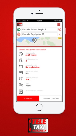 TeleTaxi Koszalin(圖3)-速報App