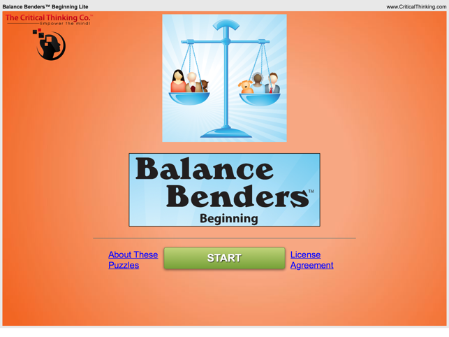 Balance Benders Beginning Lite