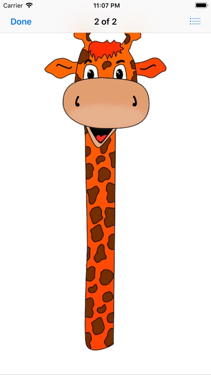 Silly Giraffe Sticker Pack screenshot-4