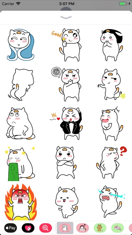 Moji - Crazy Cat Emoji GIF