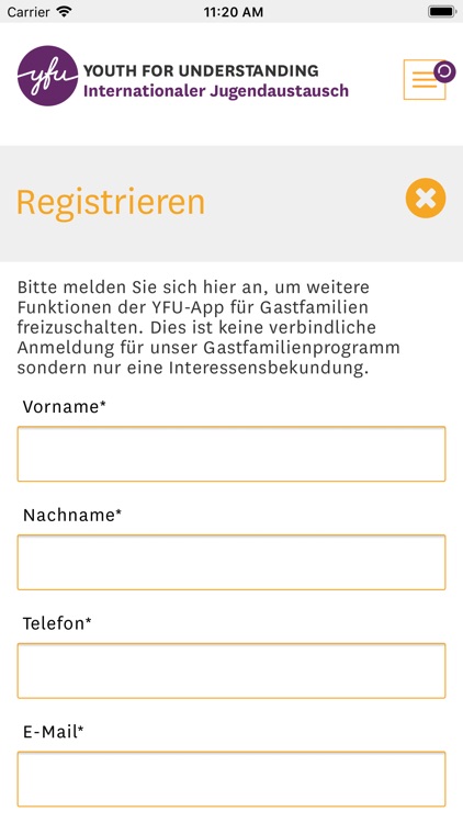 YFU App screenshot-7