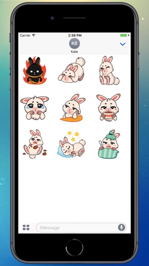 Fluffy Bunny! Stickers(圖2)-速報App