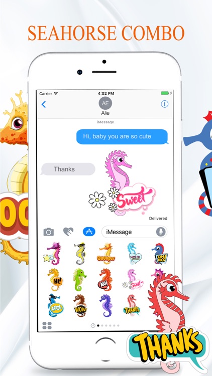 Seahorse Stickers screenshot-4