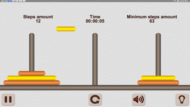 The Tower of Hanoi Math puzzle(圖3)-速報App