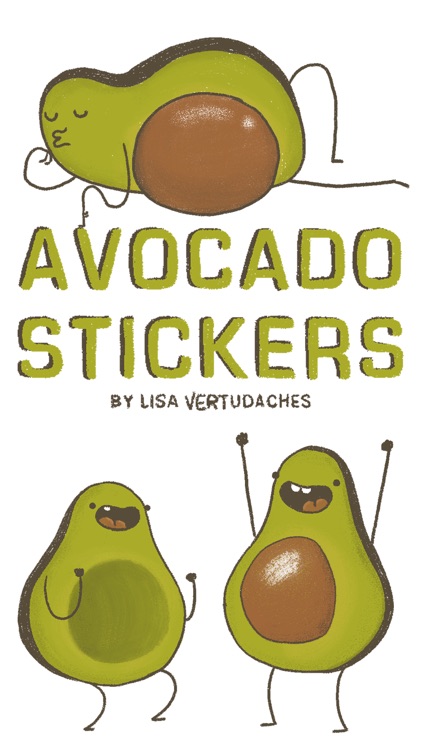 Avocado Stickers