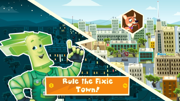 Fixie Town! 14 Childrens Games screenshot-0
