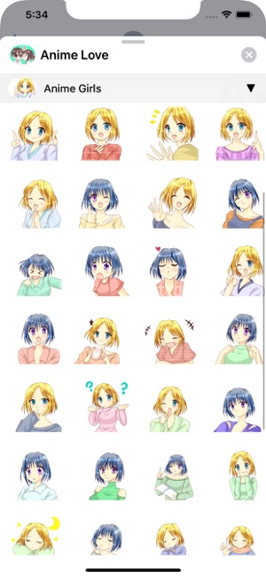 Anime Love Sticker(圖9)-速報App