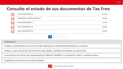 Innova TAX FREE App screenshot 2