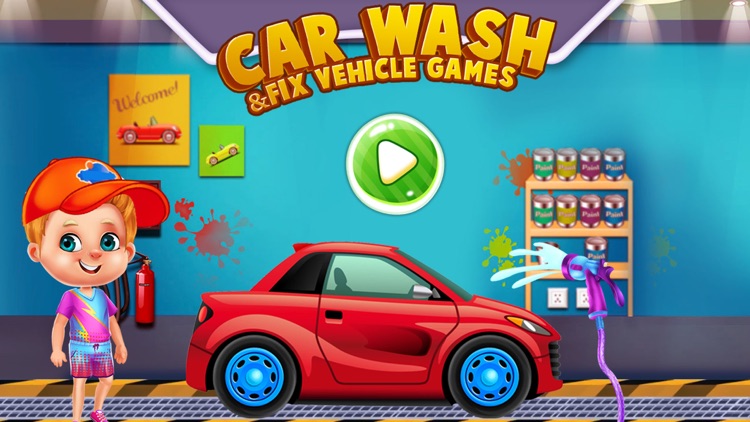 Car Wash & Fix - Vehicle Games