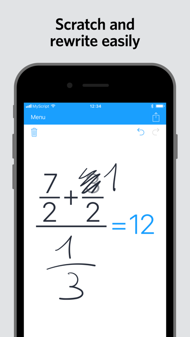 MyScript Calculator 2 Screenshot 2