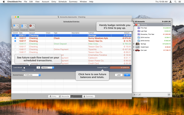 checkbook pro checkbook reconciliation software