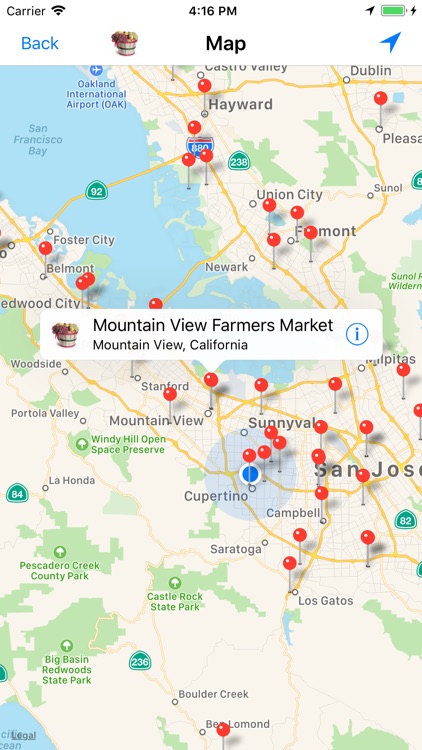 Farmers' Market Locator