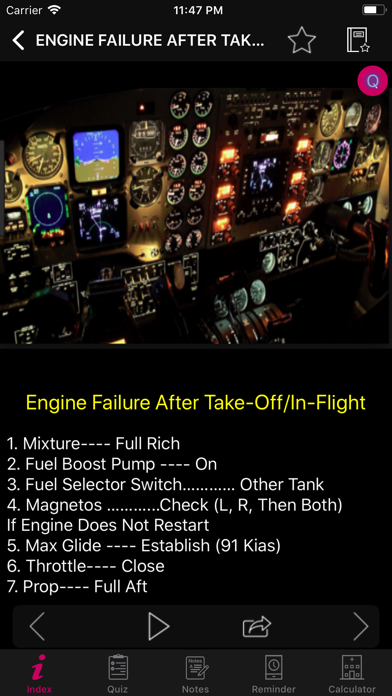 Beech Baron Flight Checklist screenshot 4