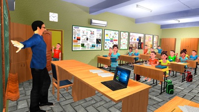 Virtual school life simulator screenshot 4