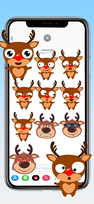 Deer Emojis & Stickers(圖1)-速報App