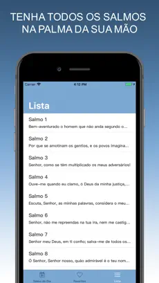 Screenshot 3 Salmo do Dia iphone