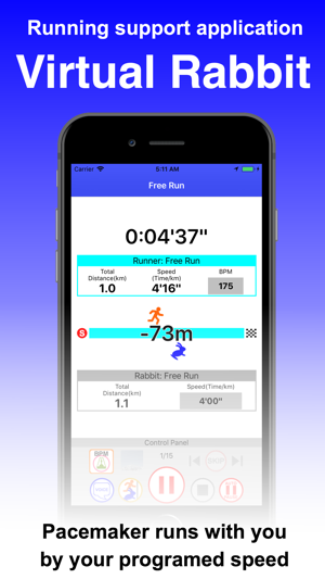 Virtual Rabbit - Running Pacer(圖1)-速報App