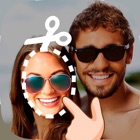 corte e cole meu rosto em foto icon