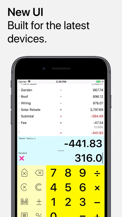Digits Tape Calculator screenshot-0